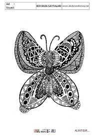 Zenteangle boyama sayfaları